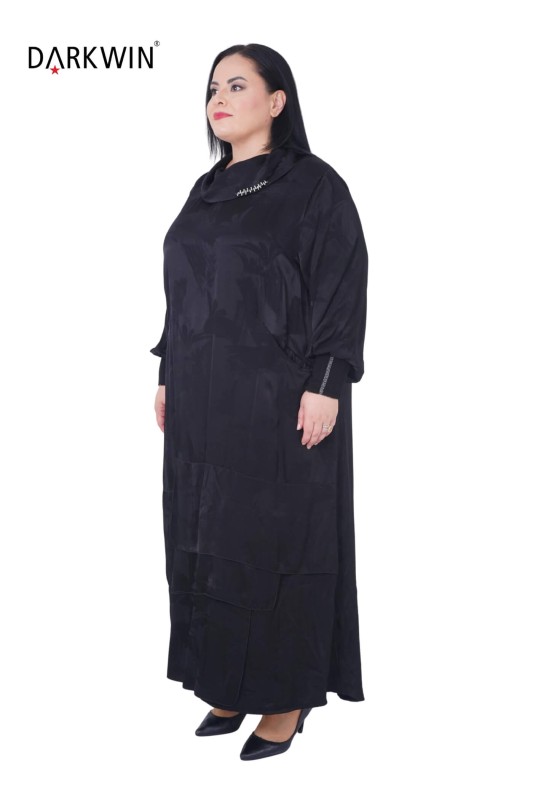 DARKWIN - B3870 DARKWIN ELBİSE SIYAH (1) DARKWIN - B3870 DARKWIN ELBİSE SIYAH (1)