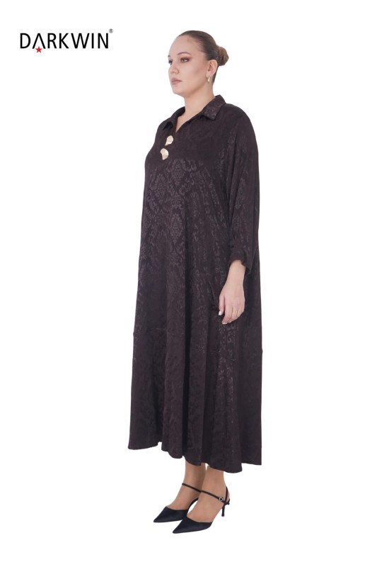 B3873 DARKWIN ELBİSE KAHVE - Darkwin (1)