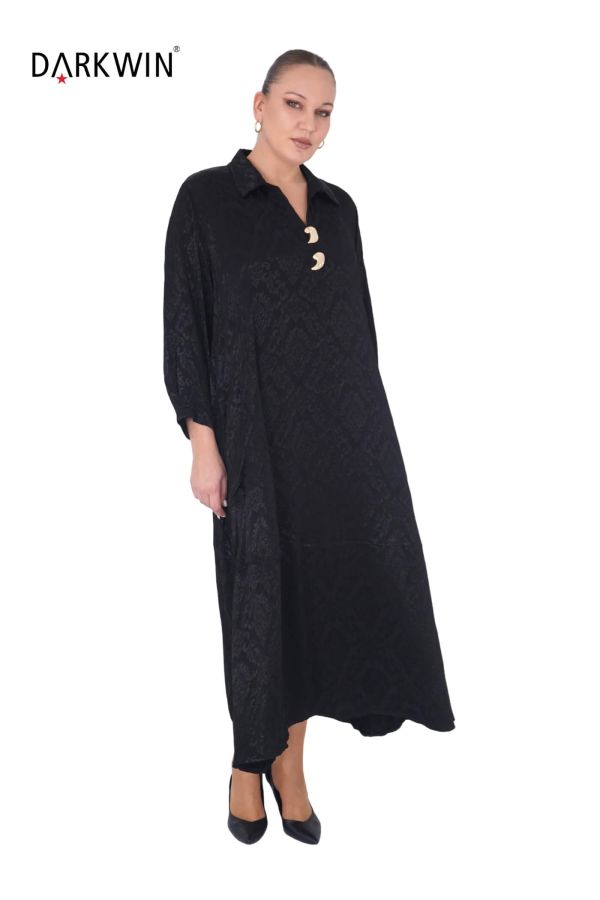 B3873 DARKWIN ELBİSE SIYAH - 4