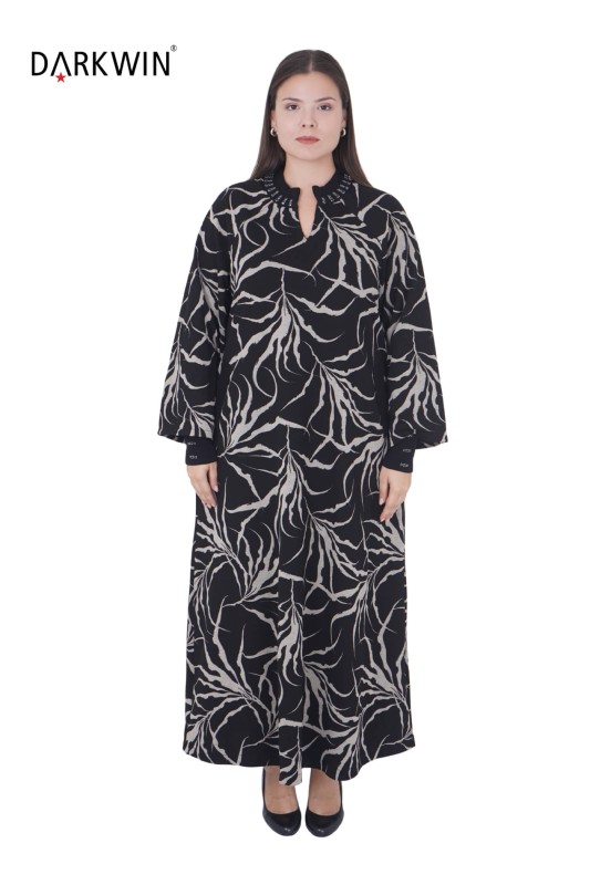 DARKWIN - B3874 DARKWIN ELBİSE DESENLI DARKWIN - B3874 DARKWIN ELBİSE DESENLI