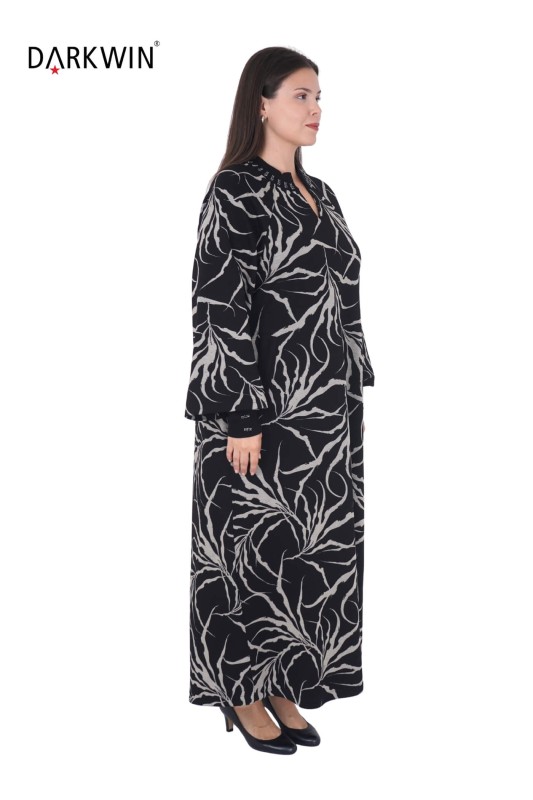 DARKWIN - B3874 DARKWIN ELBİSE DESENLI (1) DARKWIN - B3874 DARKWIN ELBİSE DESENLI (1)
