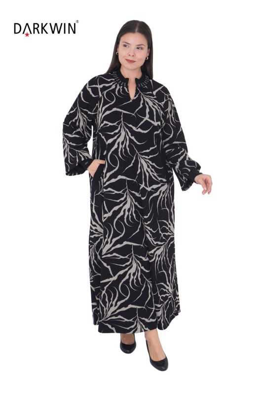 B3874 DARKWIN ELBİSE DESENLI - Thumbnail