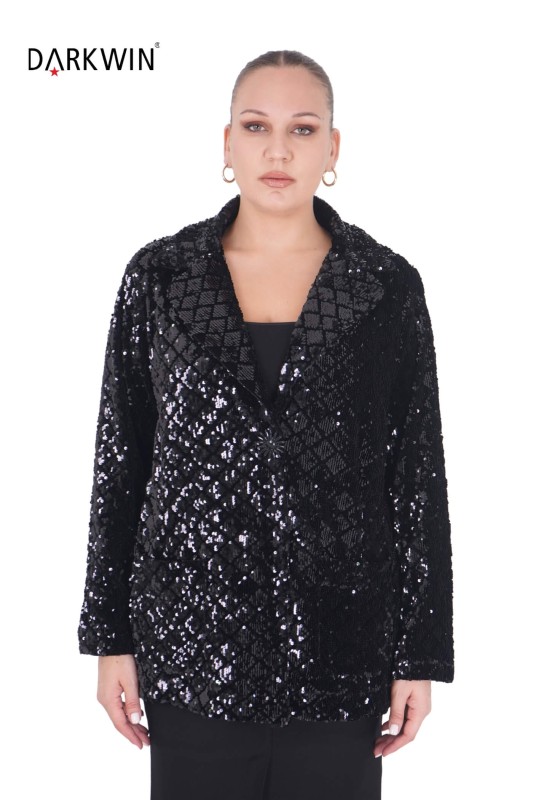 Darkwin - B3875 DARKWIN CEKET SIYAH Darkwin - B3875 DARKWIN CEKET SIYAH