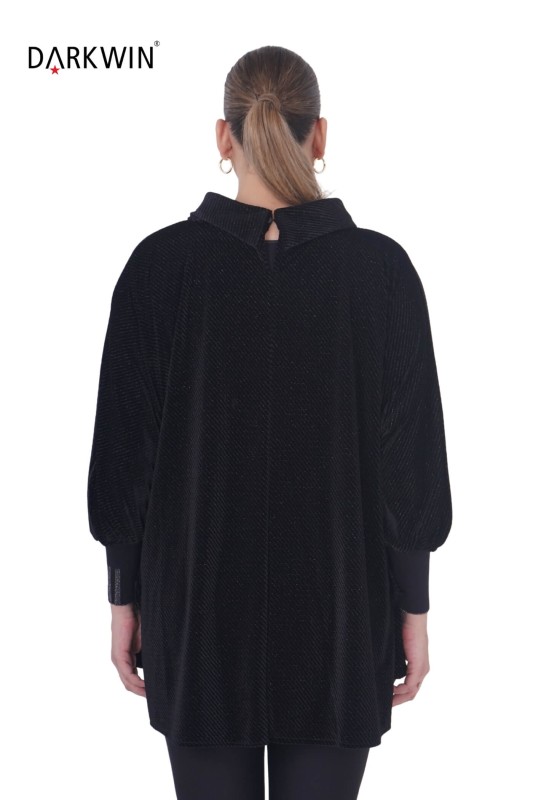 B3878 DARKWIN TUNİK SIYAH - Thumbnail