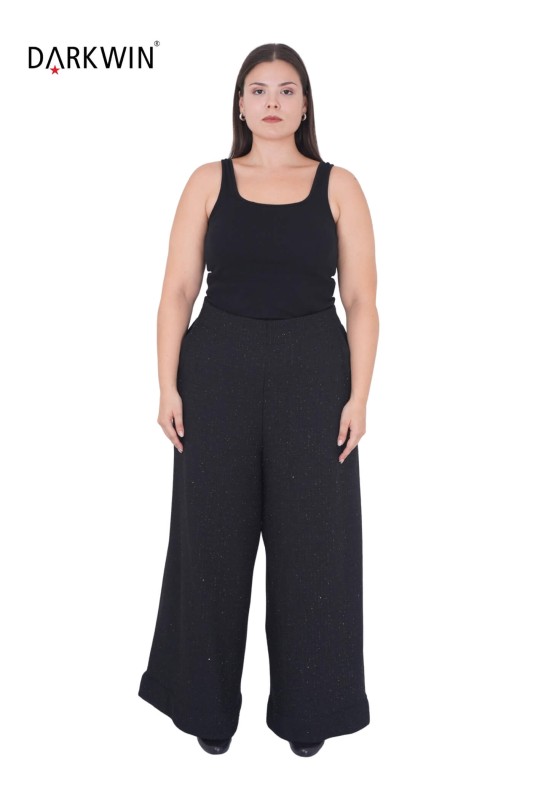 B3883 DARKWIN BLUZ-PANTOLON SIYAH - Thumbnail