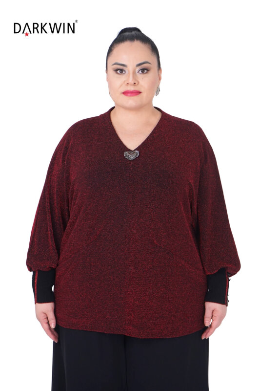 B3884 DARKWIN BLUZ KIRMIZI - 1