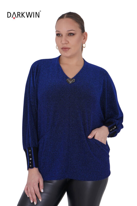 B3884 DARKWIN BLUZ SAKS - 4