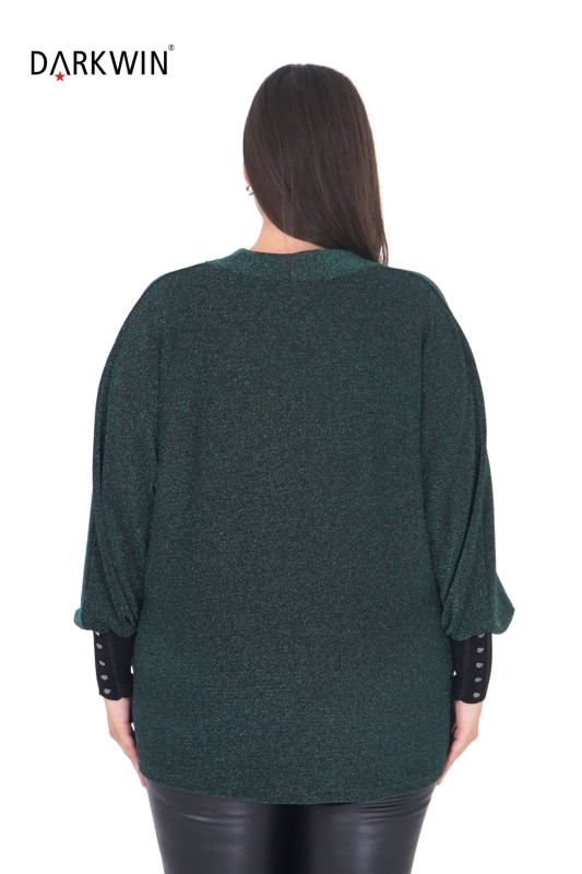 B3884 DARKWIN BLUZ YESIL - 3