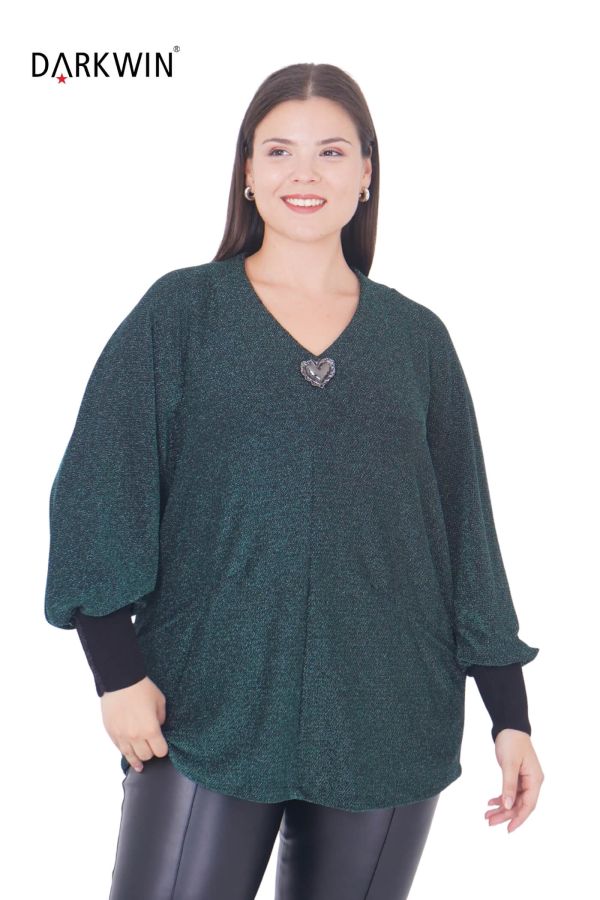 B3884 DARKWIN BLUZ YESIL - 4