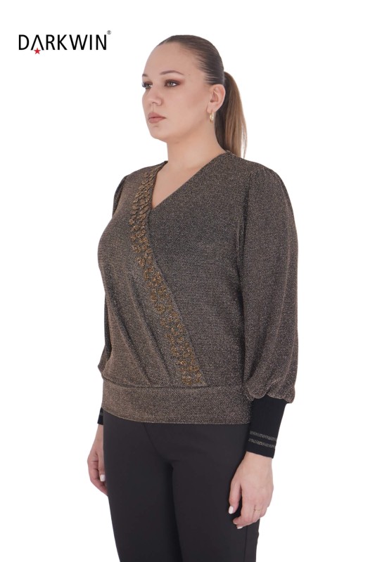 B3885 DARKWIN BLUZ ALTIN - DARKWIN (1)