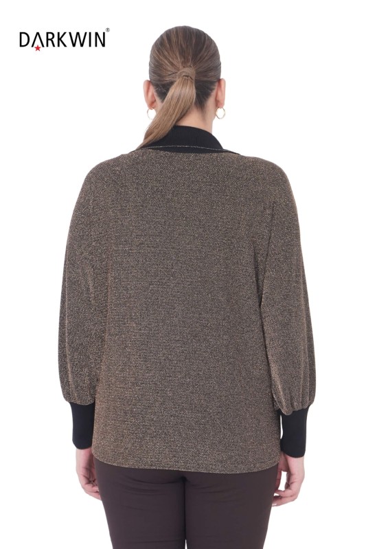 B3888 DARKWIN BLUZ ALTIN - Thumbnail