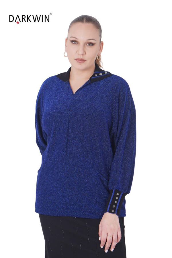 B3888 DARKWIN BLUZ SAKS - 4