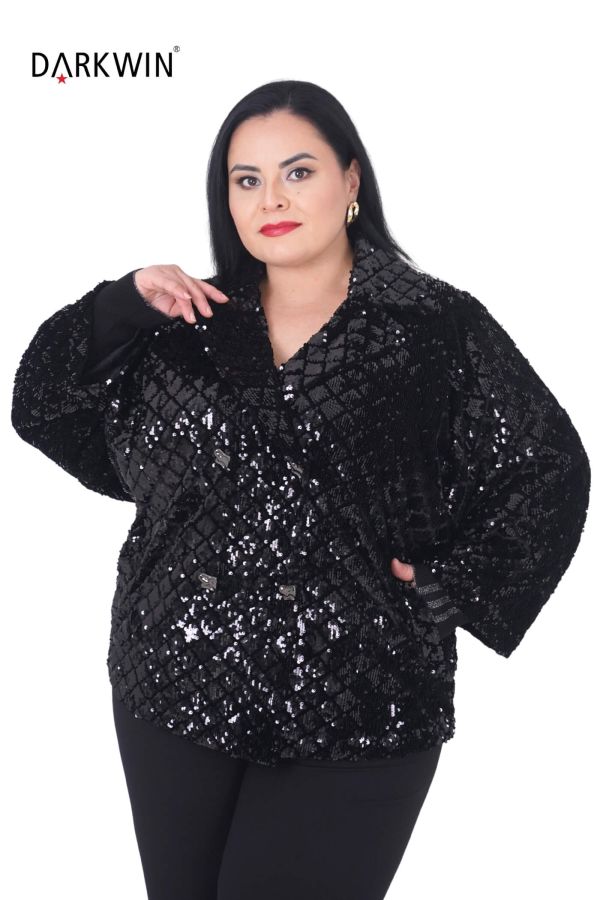 B3892 DARKWIN CEKET SIYAH - 3