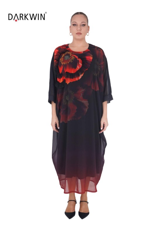 B3894 DARKWIN ELBİSE DESENLI - Darkwin