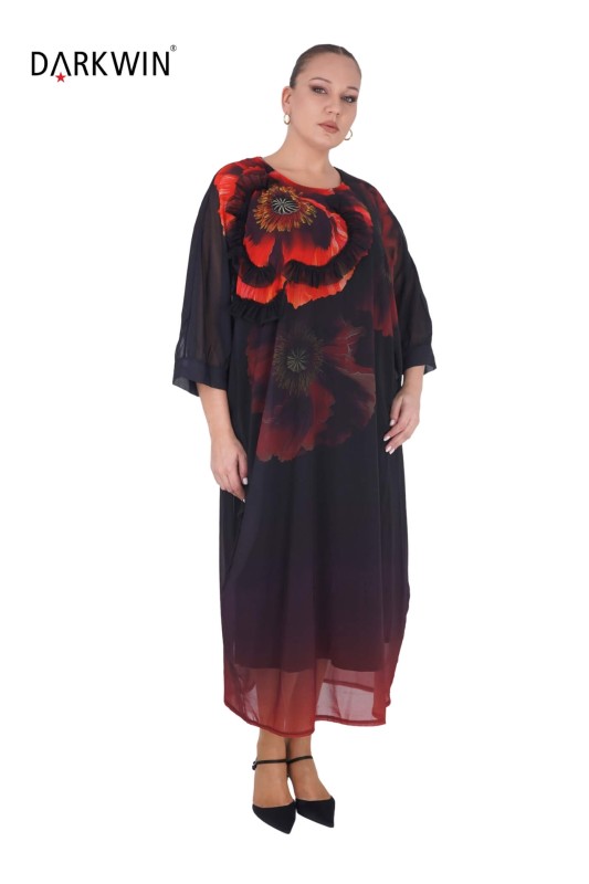 B3894 DARKWIN ELBİSE DESENLI - 4