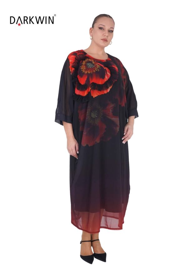 B3894 DARKWIN ELBİSE DESENLI - 4