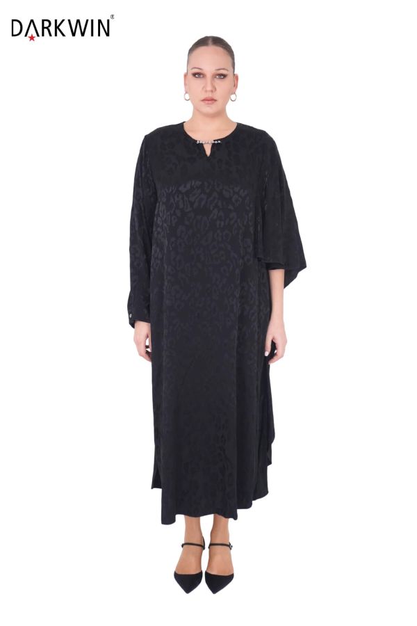 B3899 DARKWIN ELBİSE SIYAH - 1