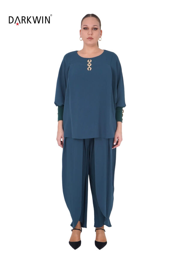 B3900 DARKWIN BLUZ-PANTOLON NEFTI - 1