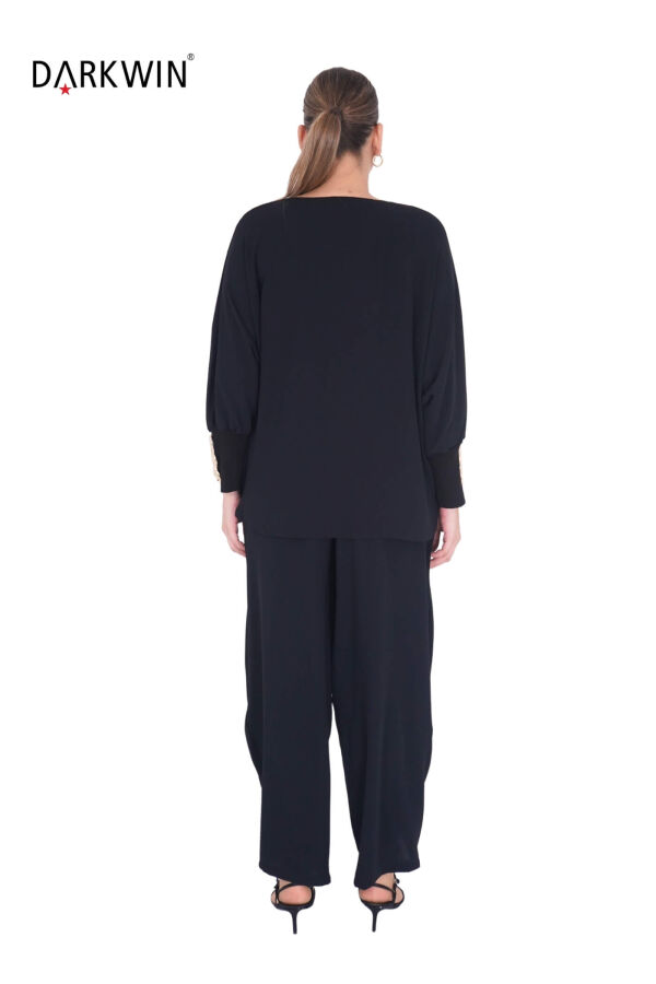 B3900 DARKWIN BLUZ-PANTOLON SIYAH - 3