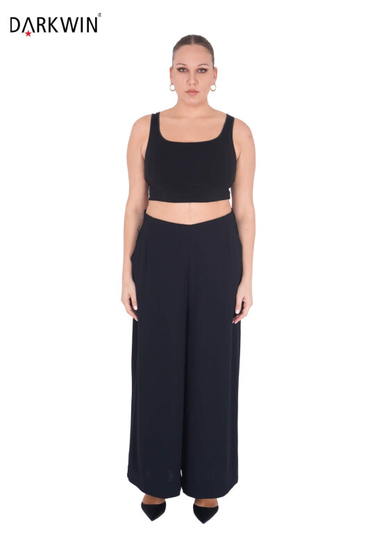 B3902 DARKWIN BLUZ-PANTOLON SIYAH - 4