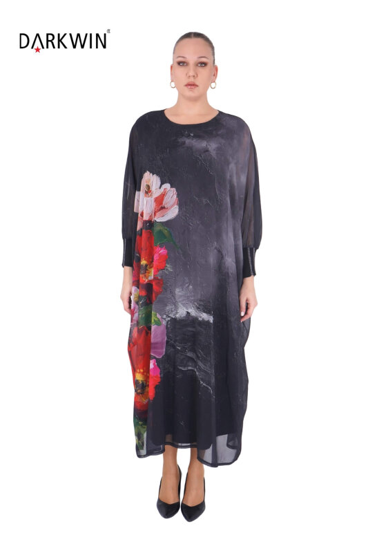 B3904 DARKWIN ELBİSE DESENLI - DARKWIN