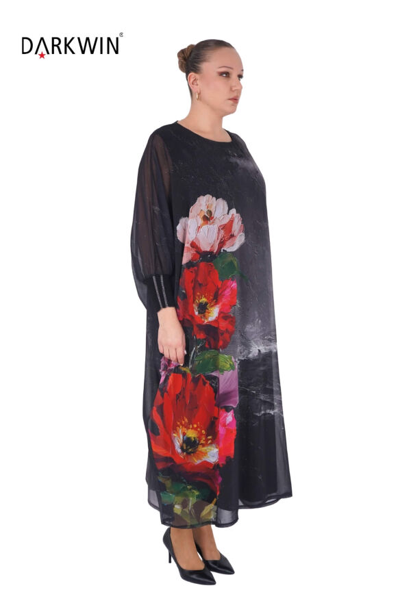 B3904 DARKWIN ELBİSE DESENLI - 2