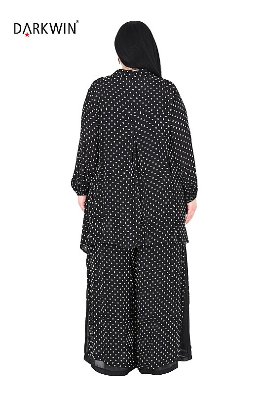 B3909 DARKWIN BLUZ-ETEK SIYAH-BEYAZ - DARKWIN (1)