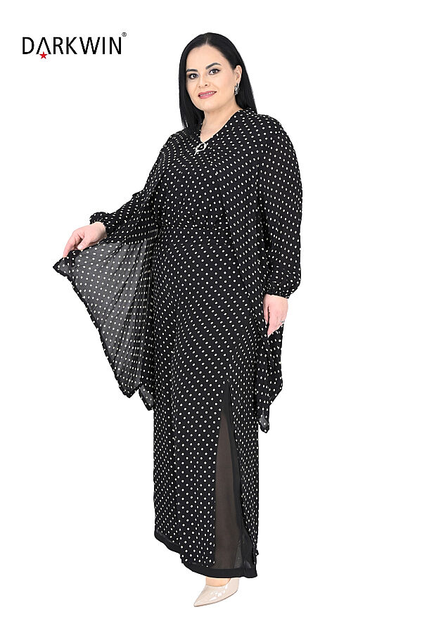 B3909 DARKWIN BLUZ-ETEK SIYAH-BEYAZ - 4