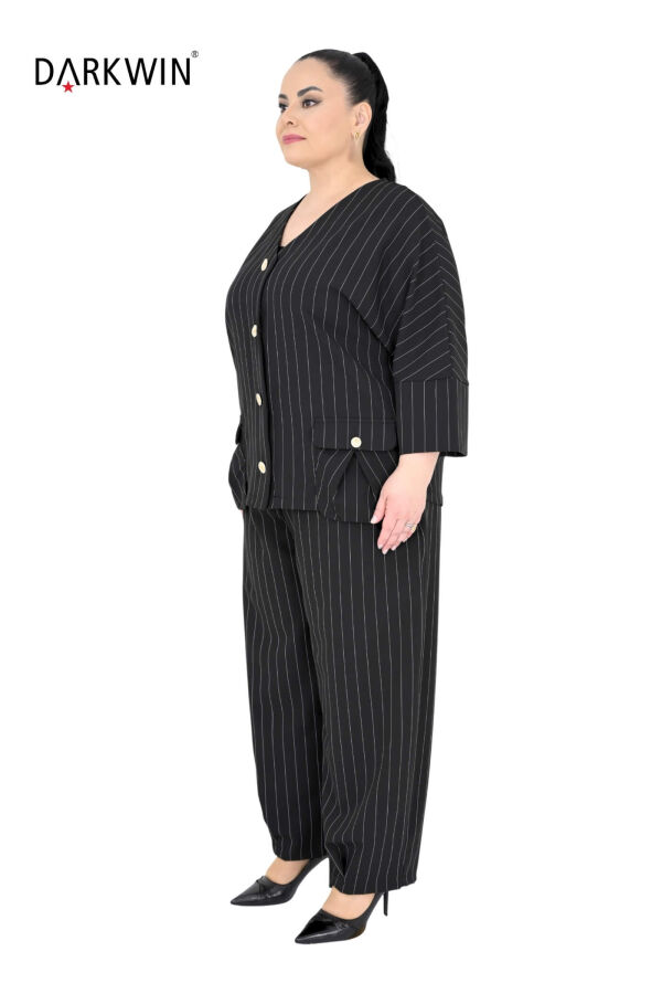 B3913 DARKWIN CEKET-PANTOLON SIYAH - 2