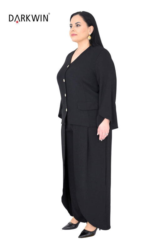 B3915 DARKWIN CEKET-PANTOLON SIYAH - DARKWIN (1)