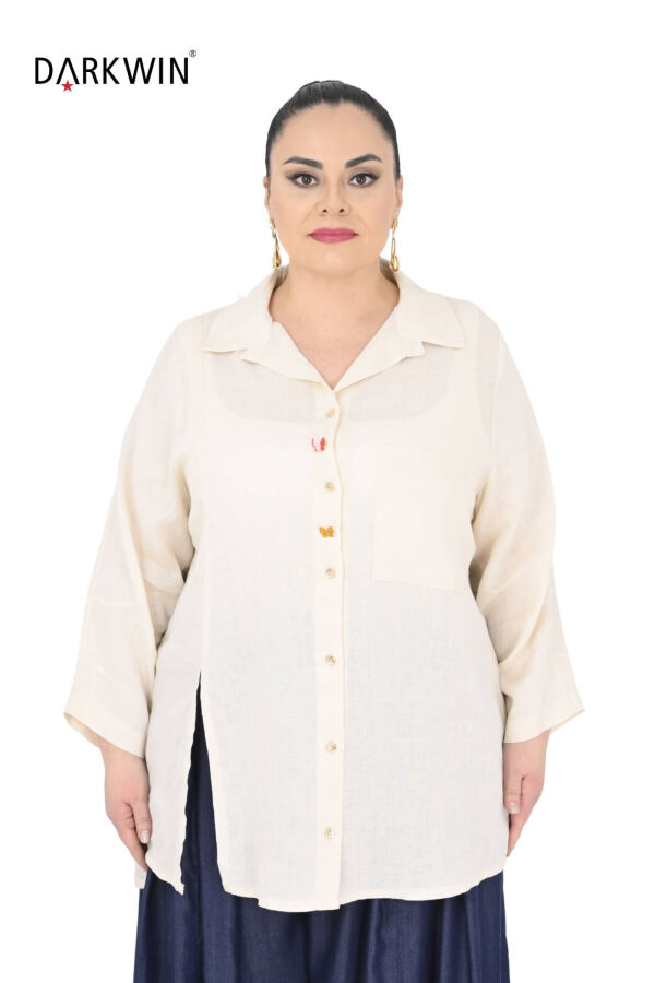 B3920 DARKWIN GÖMLEK EKRU - 1