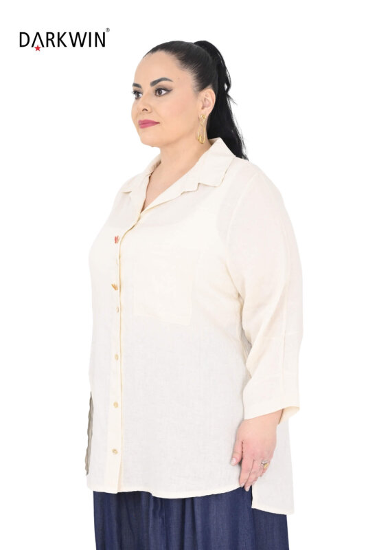 B3920 DARKWIN GÖMLEK EKRU - DARKWIN (1)