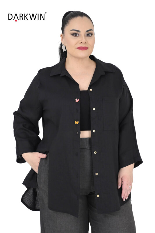 B3920 DARKWIN GÖMLEK SIYAH - 4