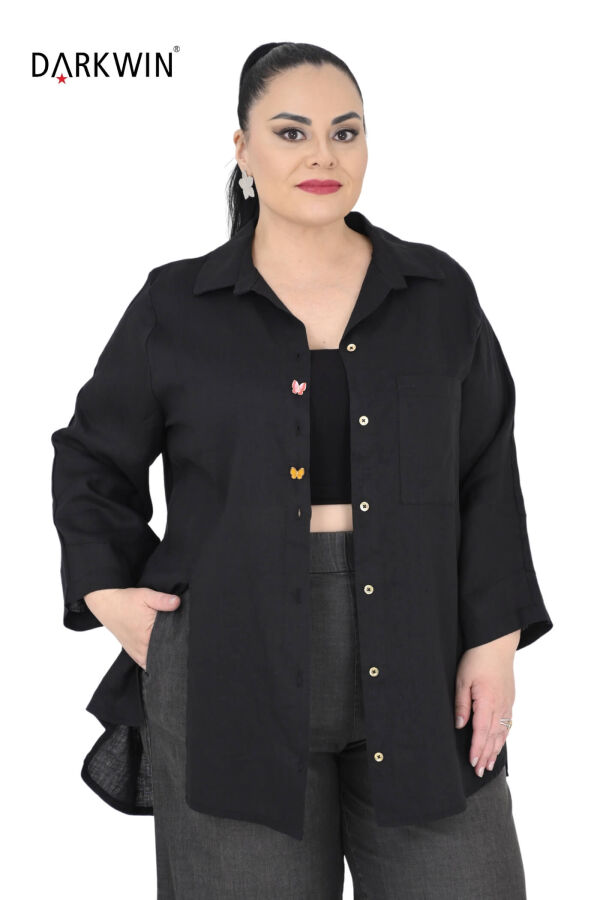 B3920 DARKWIN GÖMLEK SIYAH - 4