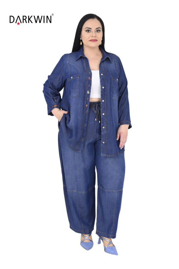 B3923 DARKWIN GÖMLEK-PANTOLON JEAN - 5