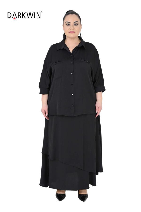 B3928 DARKWIN GÖMLEK-ETEK SIYAH - 1