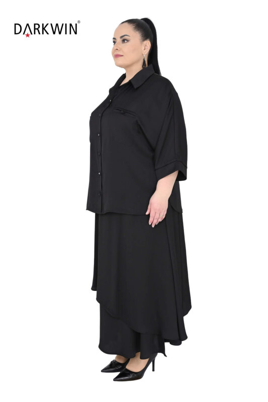 B3928 DARKWIN GÖMLEK-ETEK SIYAH - DARKWIN (1)