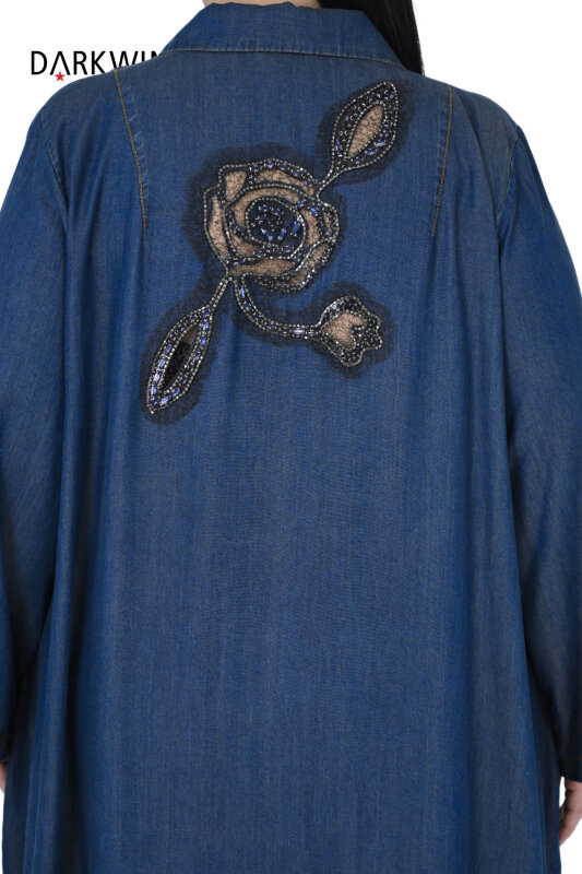 B3932 DARKWIN ELBİSE JEAN - 4