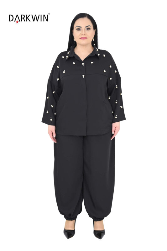 B3957 DARKWIN CEKET-PANTOLON SIYAH - DARKWIN