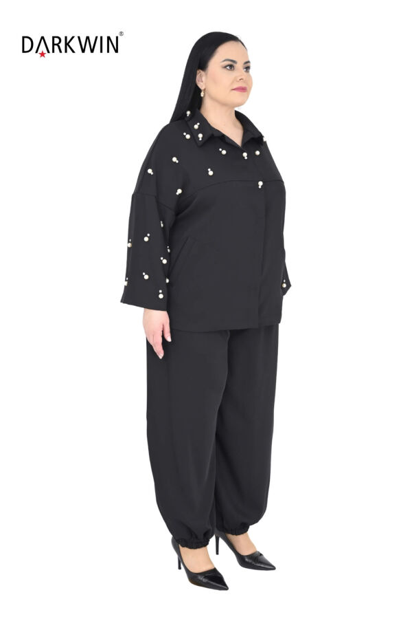 B3957 DARKWIN CEKET-PANTOLON SIYAH - 2