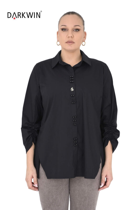 B3960 DARKWIN GÖMLEK SIYAH - DARKWIN