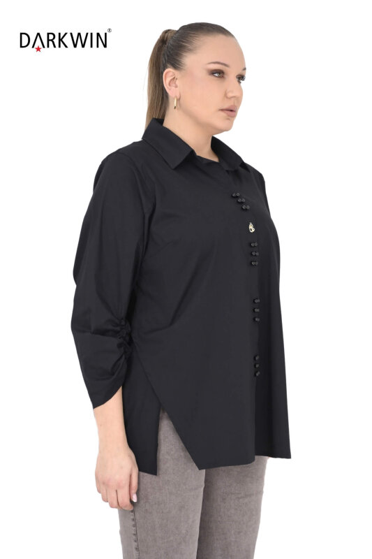 B3960 DARKWIN GÖMLEK SIYAH - DARKWIN (1)