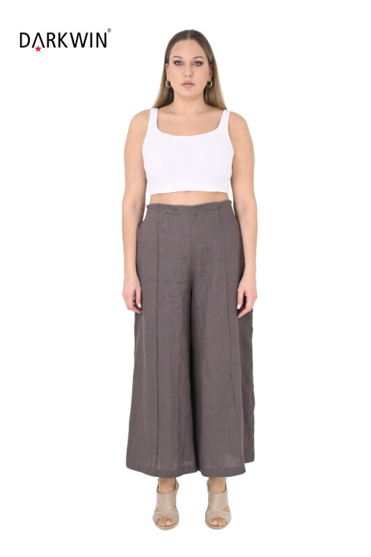 B3963 DARKWIN BLUZ-PANTOLON KAHVE - 2