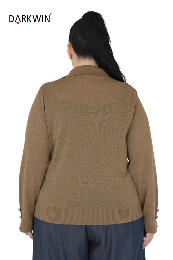 B3964 DARKWIN BLUZ ACIK KAHVE - 3