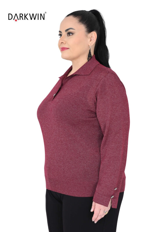 B3964 DARKWIN BLUZ BORDO - DARKWIN (1)