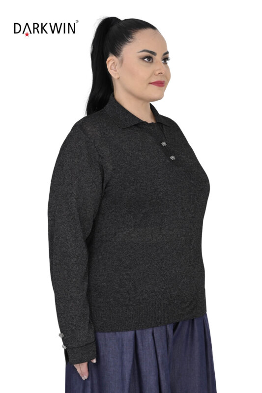 B3964 DARKWIN BLUZ SIYAH - DARKWIN (1)