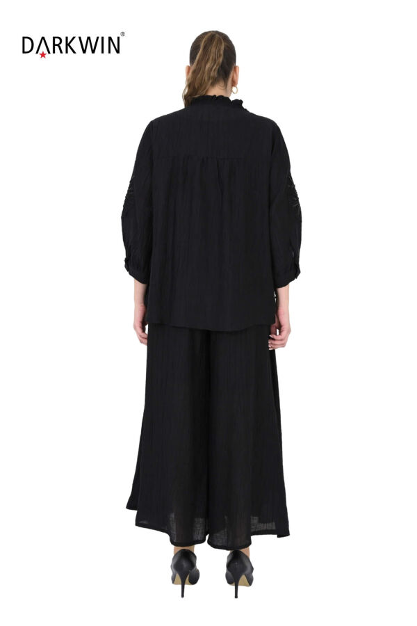 B3969 DARKWIN BLUZ-PANTOLON SIYAH - 6