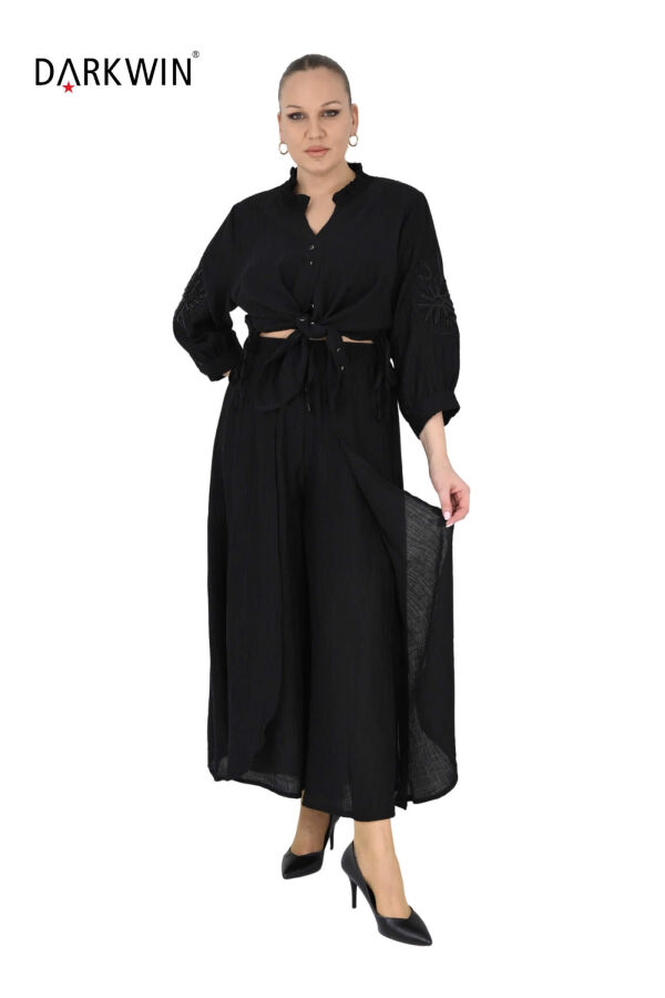 B3969 DARKWIN BLUZ-PANTOLON SIYAH - 8