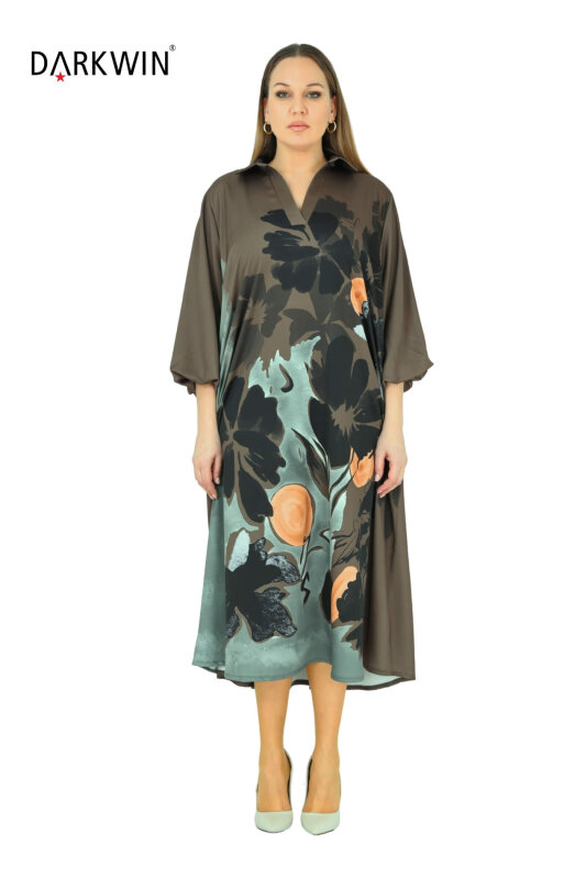 B3970 DARKWIN ELBİSE DESENLI - DARKWIN