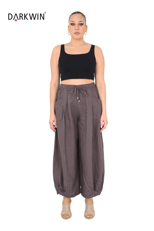 B3974 DARKWIN TUNİK-PANTOLON KAHVE - 5